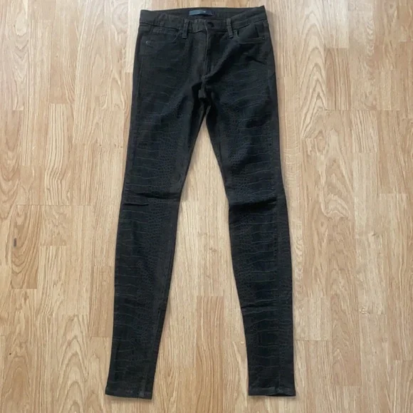 Joe’s Jeans snakeskin print skinny pants - Picture 2 of 6